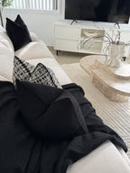 Obsidian throw blanket