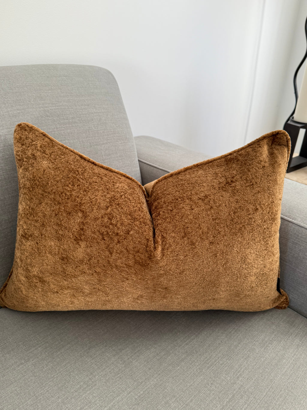 Brown haven cushion cover