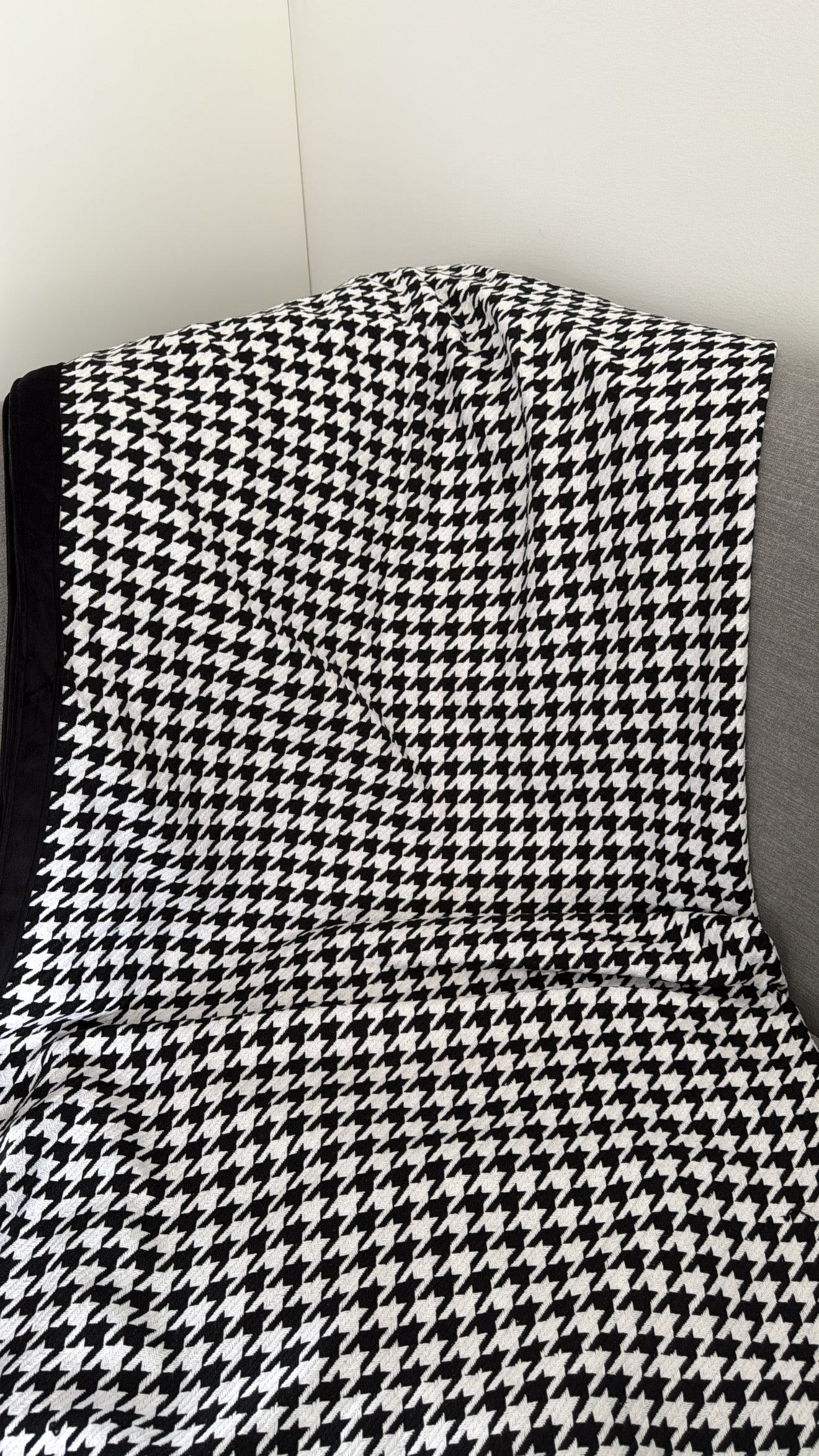 Chanel | Black & White Throw