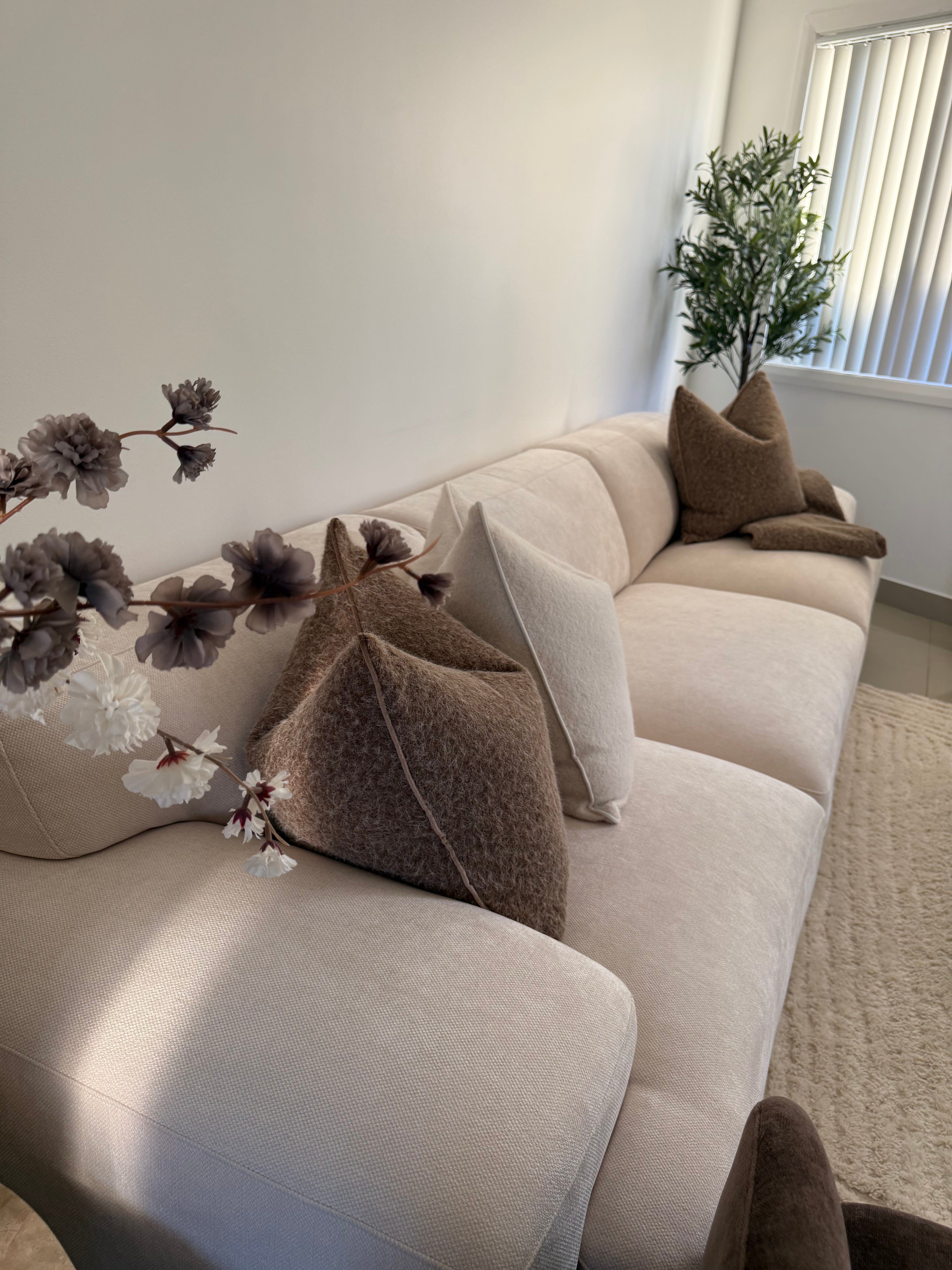Chestnut cushion