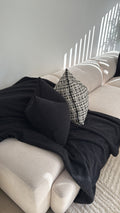 Obsidian cushion