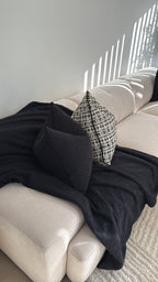 Obsidian throw blanket