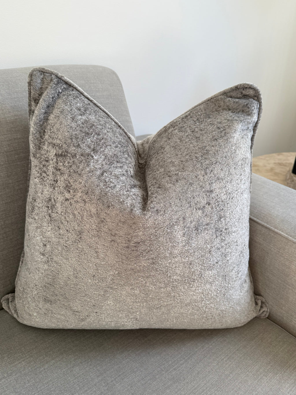 Grey haven cushion cover