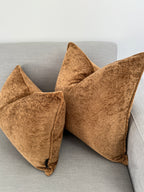 Brown haven cushion cover