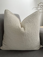 White elan cushion cover