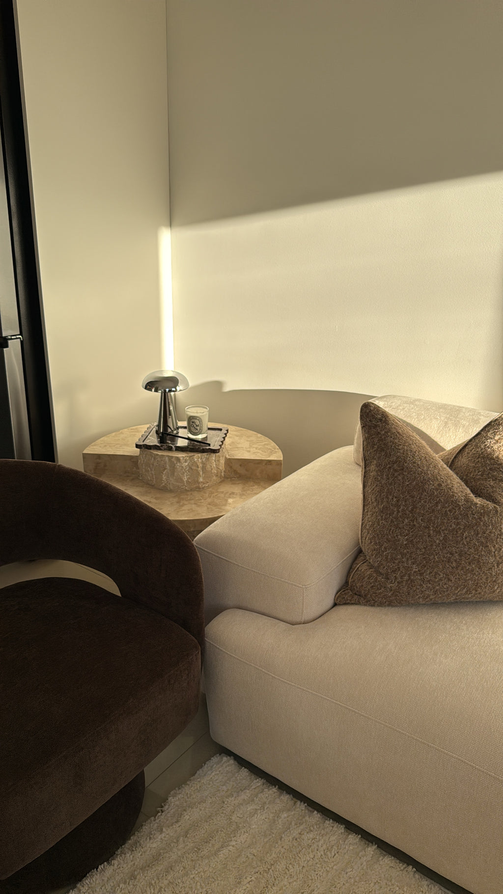Chestnut cushion