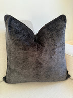 Black haven cushion cover