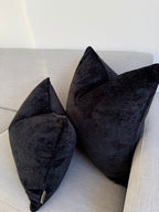 Black haven cushion cover
