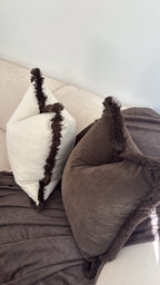 Beige with brown tassel (PRE-ORDER)