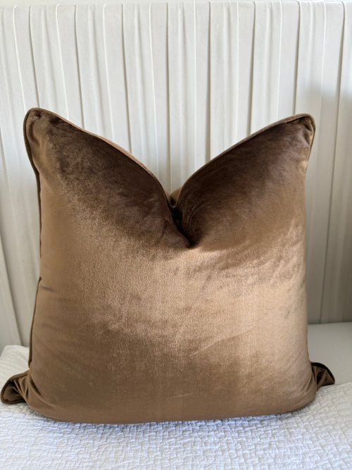 Bronze | Luxury Velvet Cushion Cover
