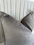 Silver | Luxury Velvet Cushion Cover