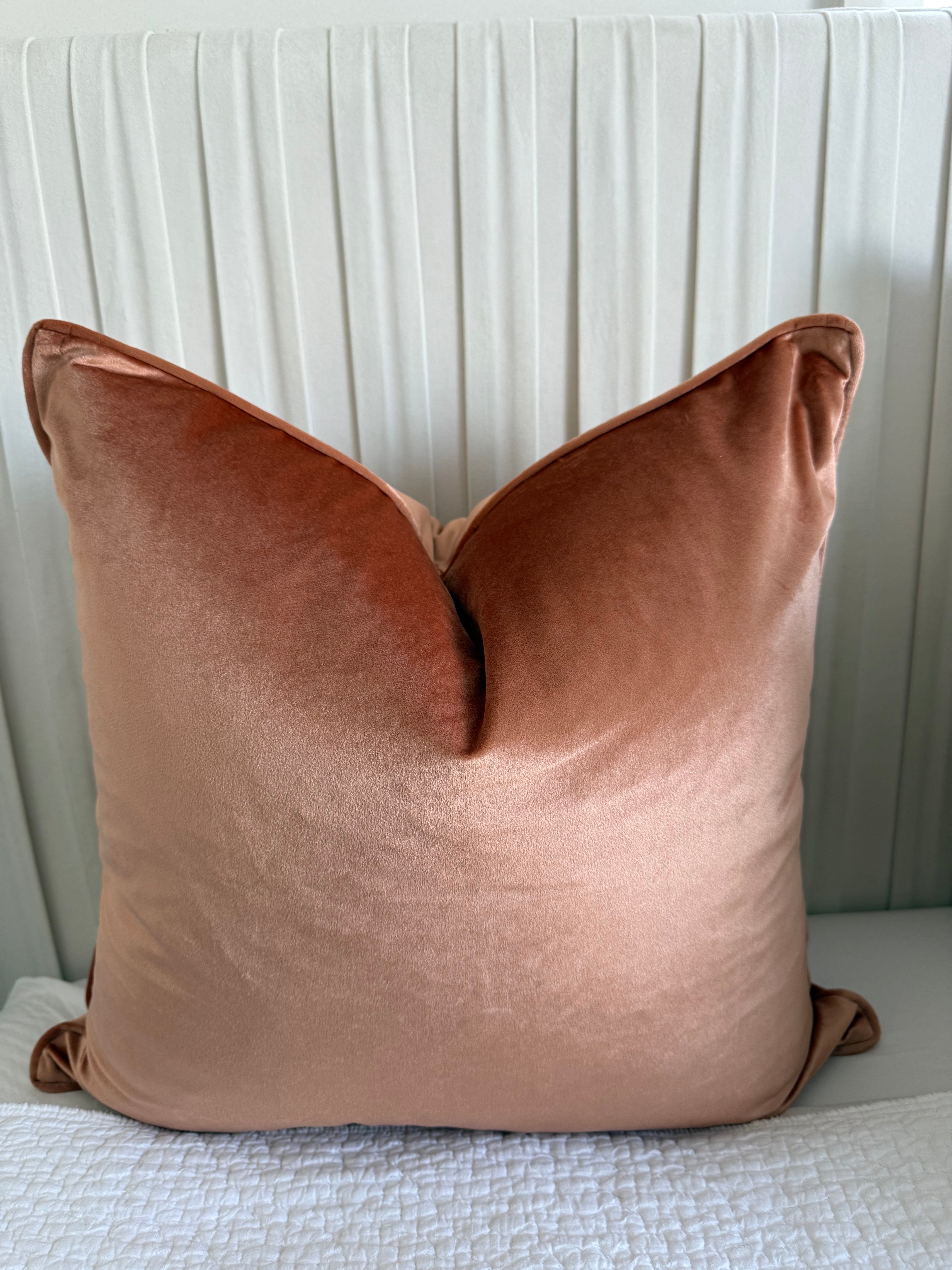 Coral | Luxury Velvet Cushion Cover