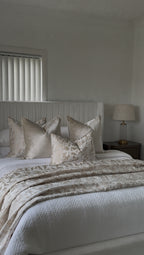 Oat Cloud | Throw Blanket