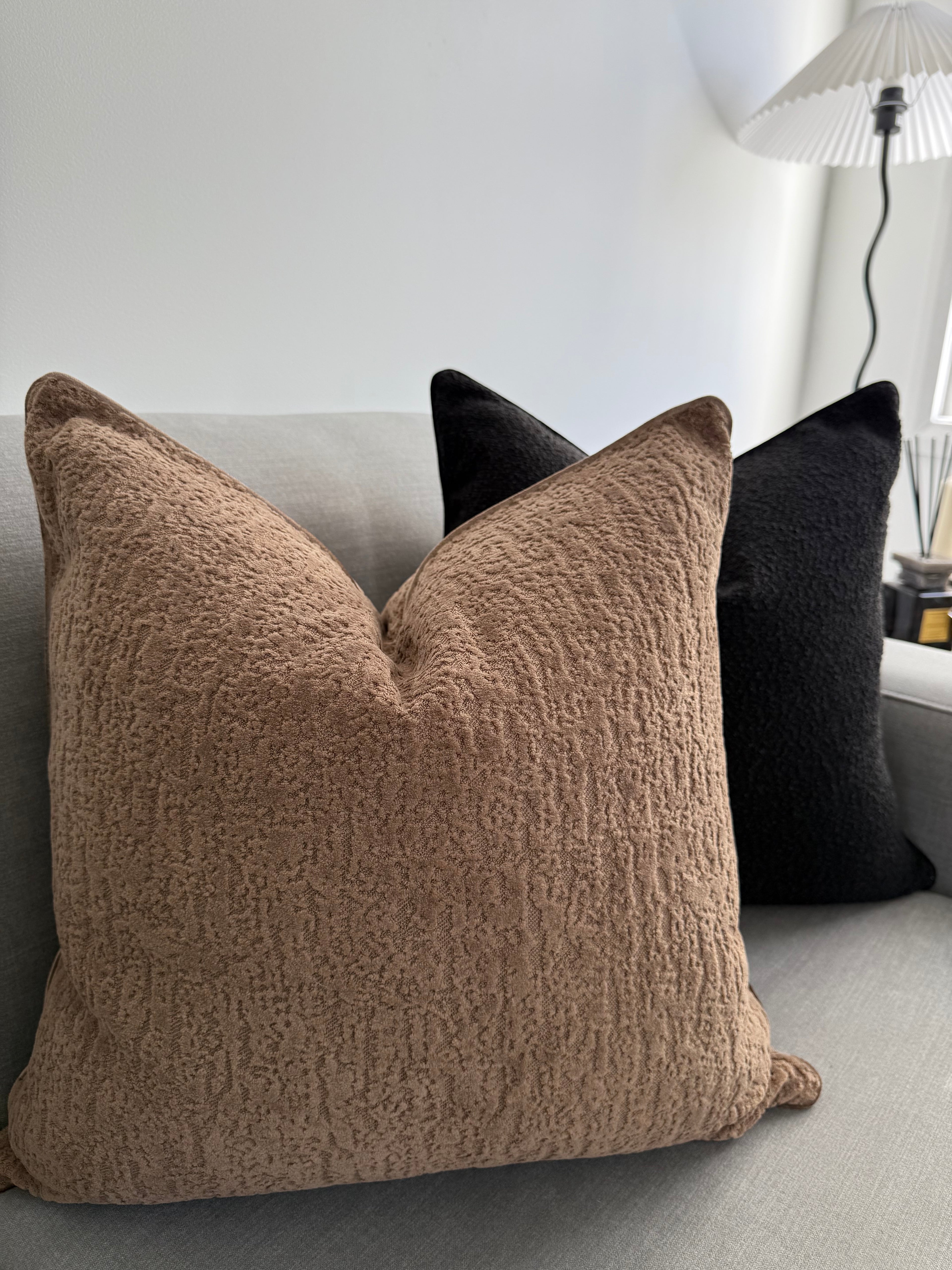 Mocha Elan | Cushion Cover